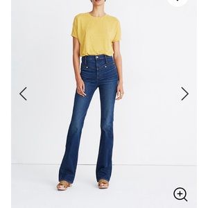 Madewell skinny flare jeans